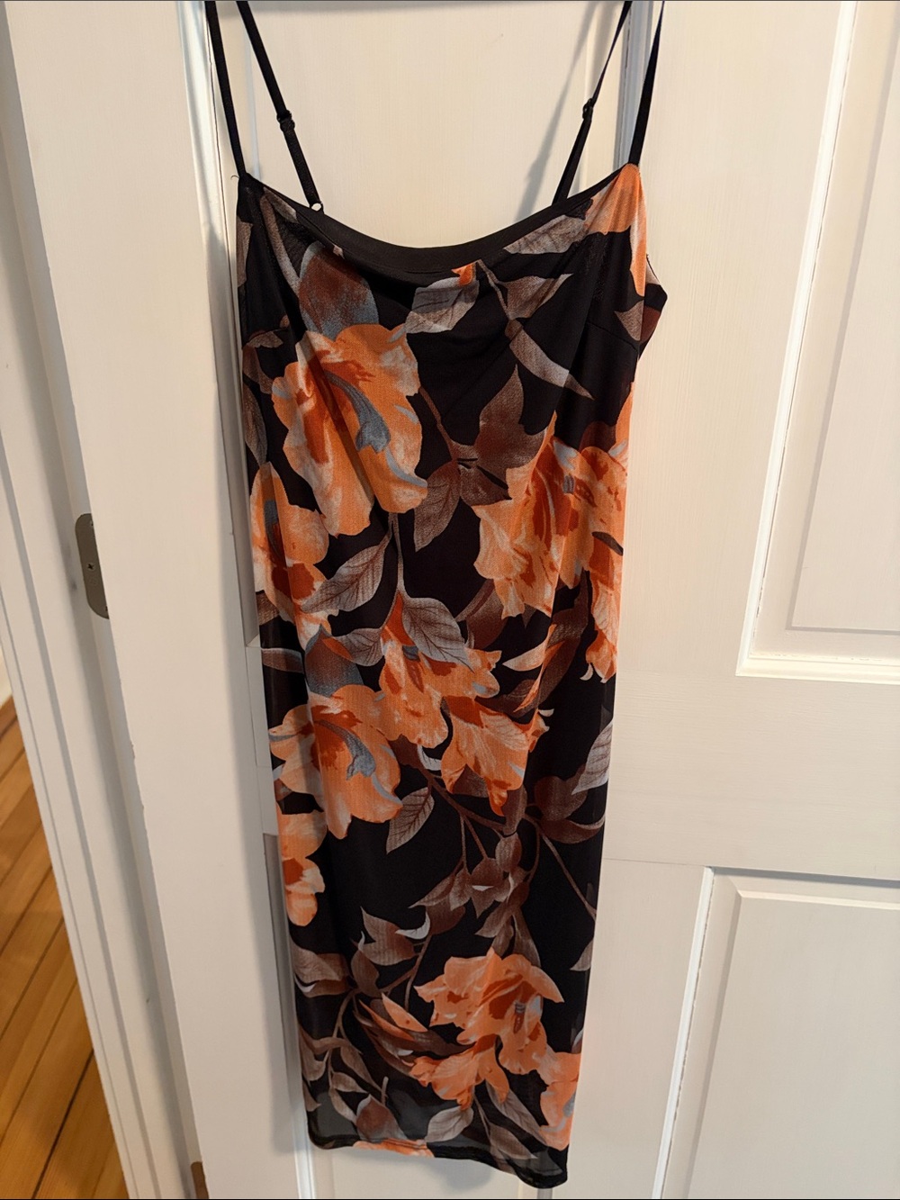 Charlotte Russe Black Floral Dress | S
